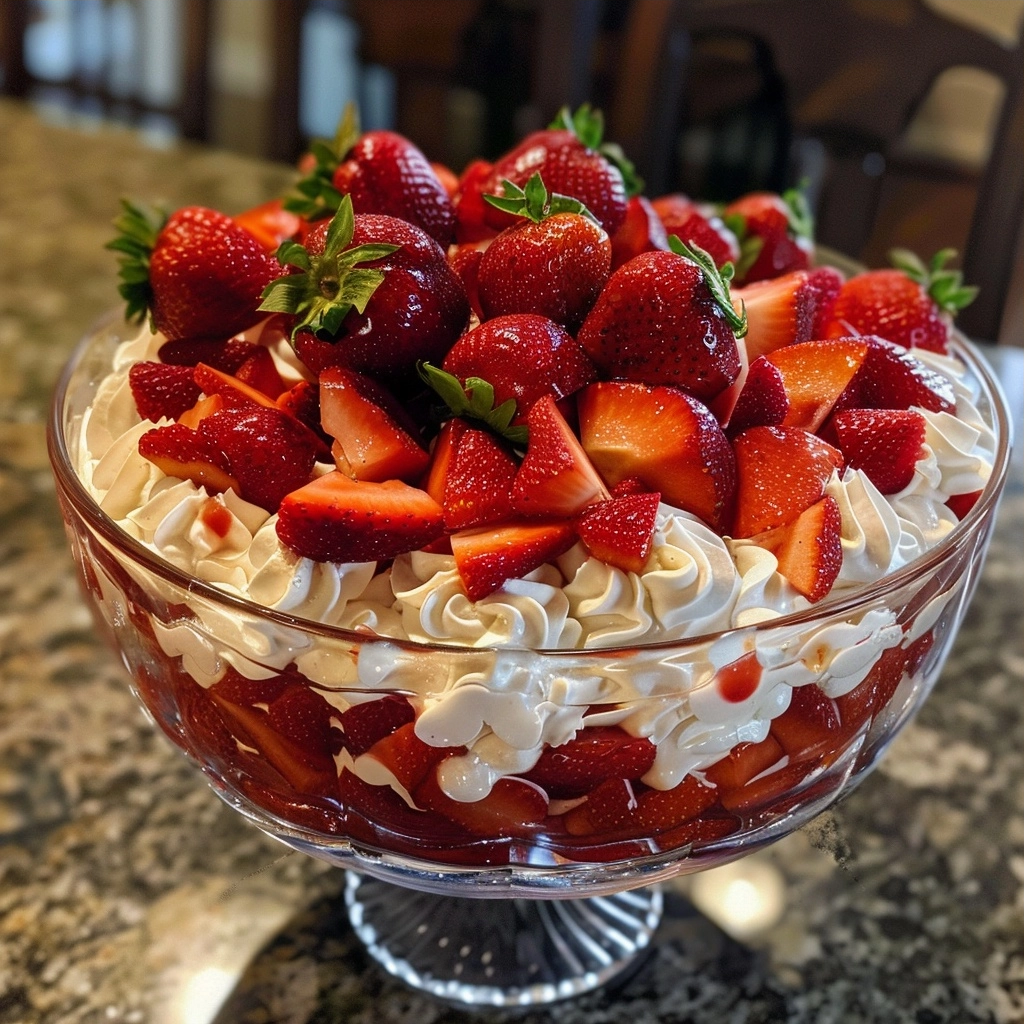 Easy Strawberry Dessert Recipe with No Fuss
