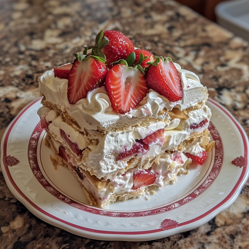 Strawberry Icebox Cake: A Refreshing Summer Treat