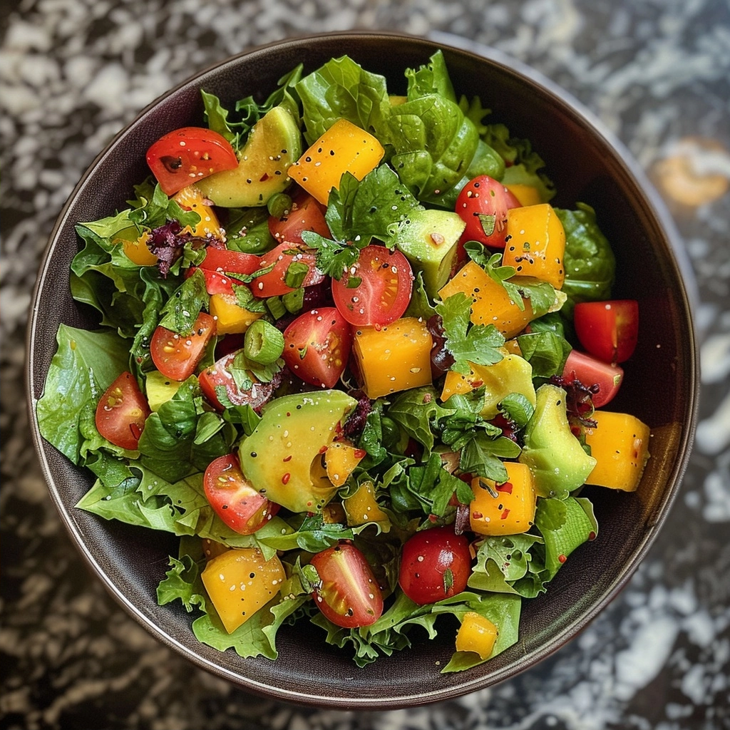 Easy Summer Salad Recipe with Fresh Ingredients