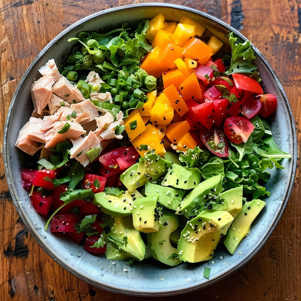 Healthy Summer Salad Bowl Recipe: Nutritious and Refreshing