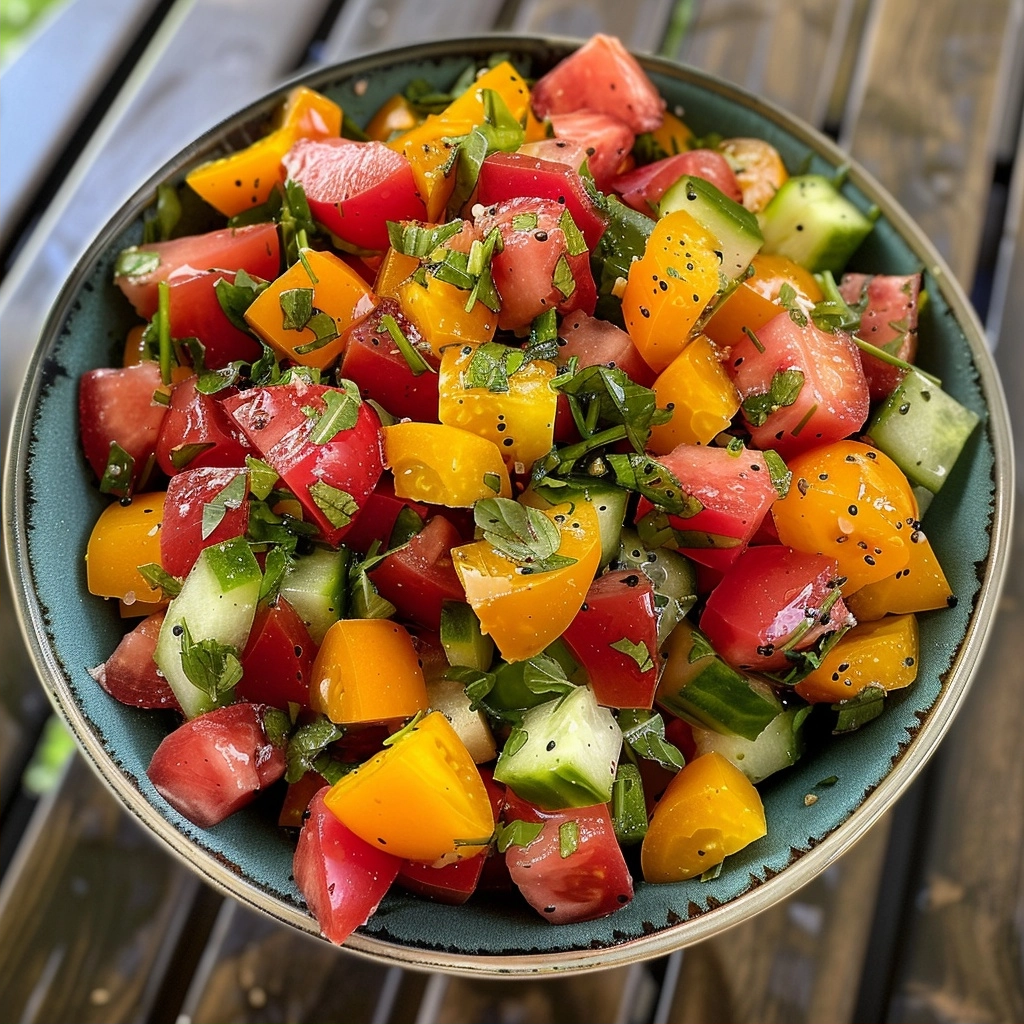 Refreshing Summer Salad: A Light and Zesty Classic