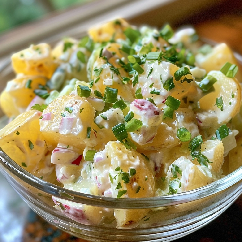 Make Ahead Potato Salad for Potluck