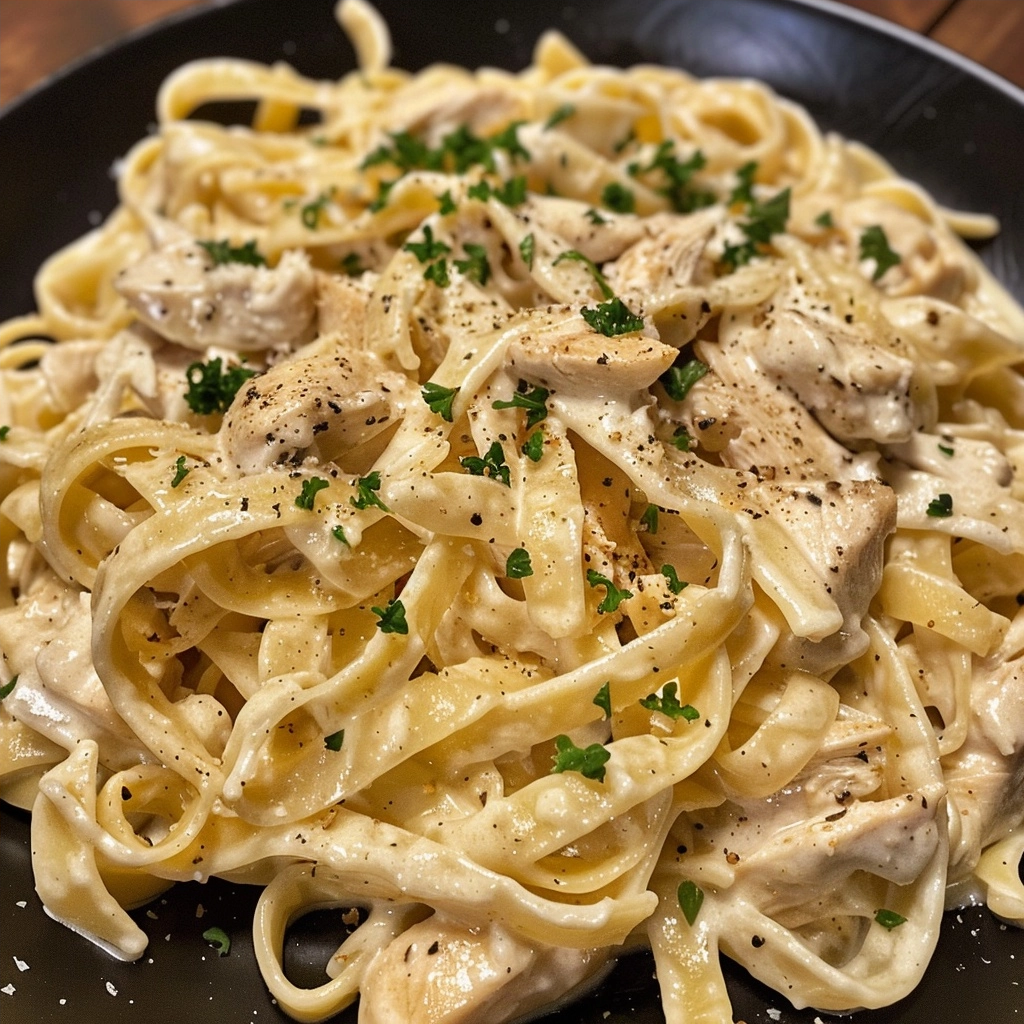 Creamy Chicken Fettuccine Alfredo: Flavorful, Easy, and Elegant