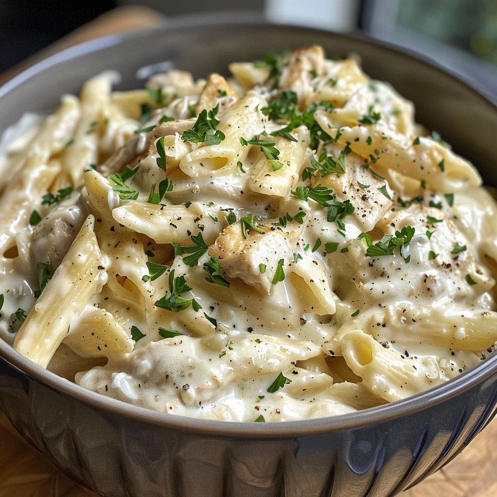 Crockpot Chicken Alfredo Made Simple