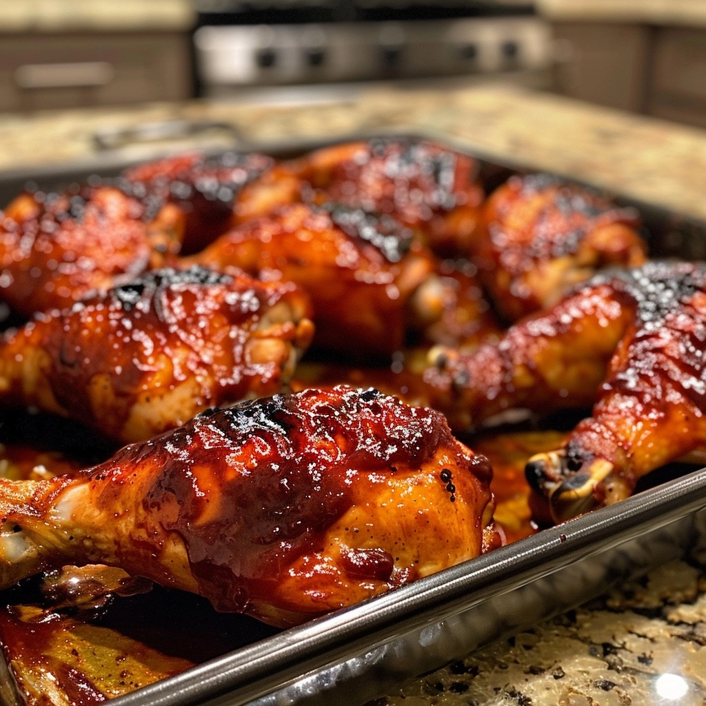 Oven Roasted BBQ Chicken Recipe with Smoky Flavors