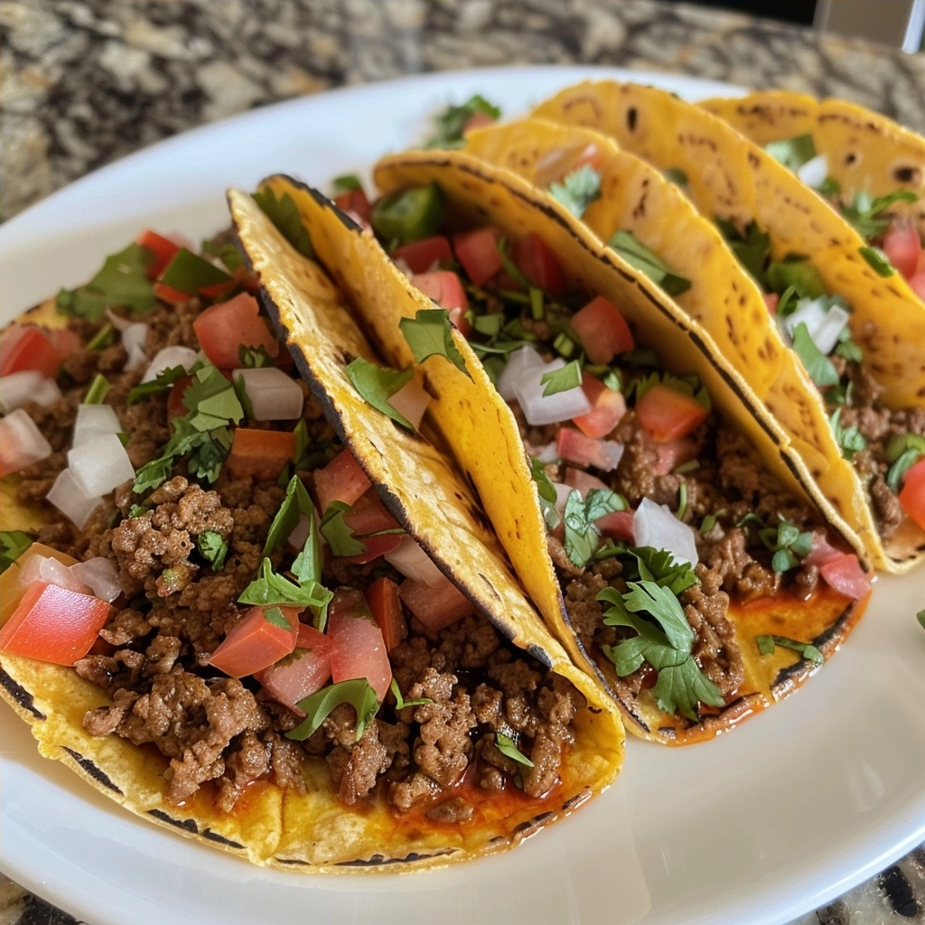 Ground Beef Tacos Recipe
