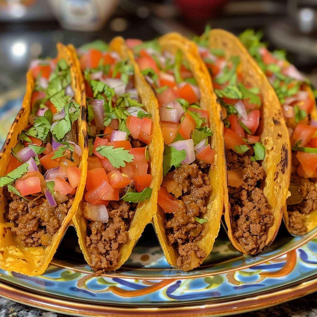 Baked Ground Beef Tacos Recipe