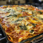 Spinach and Sausage Lasagna