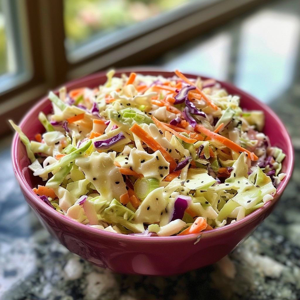 The Best Ever No Mayo Vinegar Coleslaw Recipe
