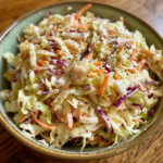 Southern Coleslaw Recipe with Tangy Vinegar Dressing