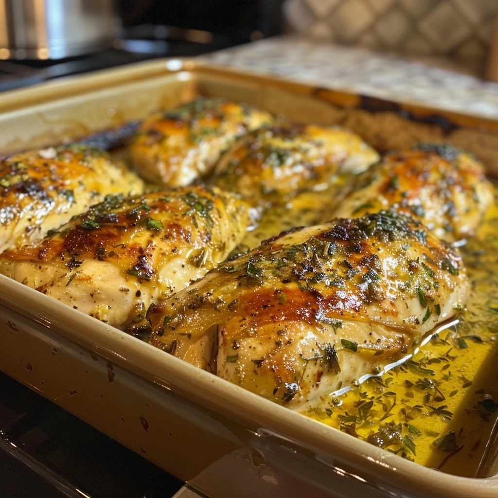 Garlic Butter Baked Chicken Breast Perfection