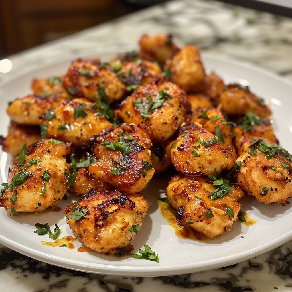 15-Minute Garlic Butter Chicken Bites: Quick and Flavorful Recipe