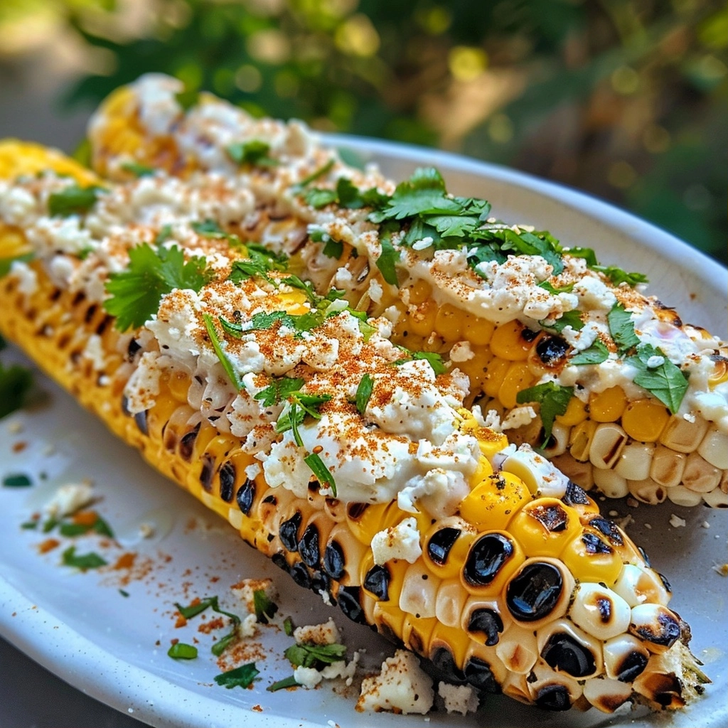 Elote Mexican Grilled Corn Recipe