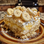 Banana Pudding Poke Cake