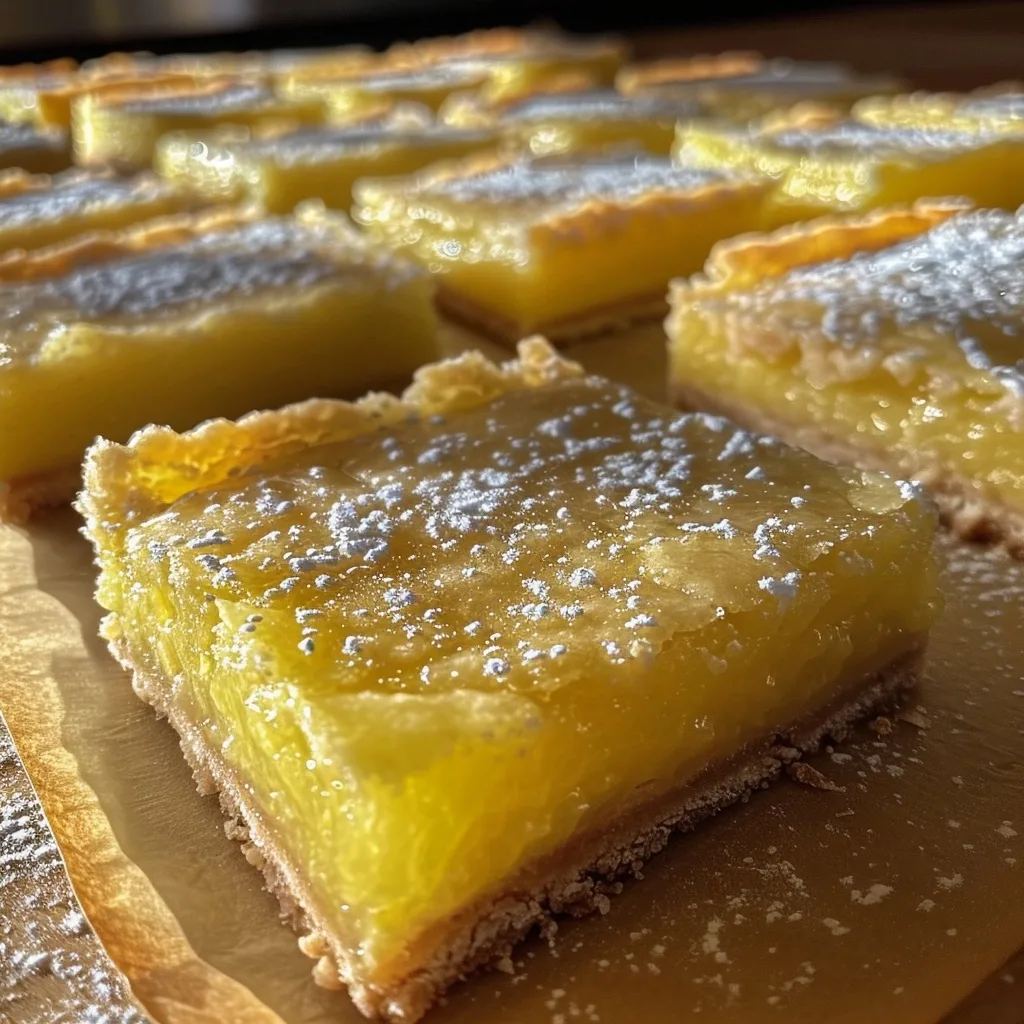 Lemon Bars Recipe for a Zesty Sweet Treat