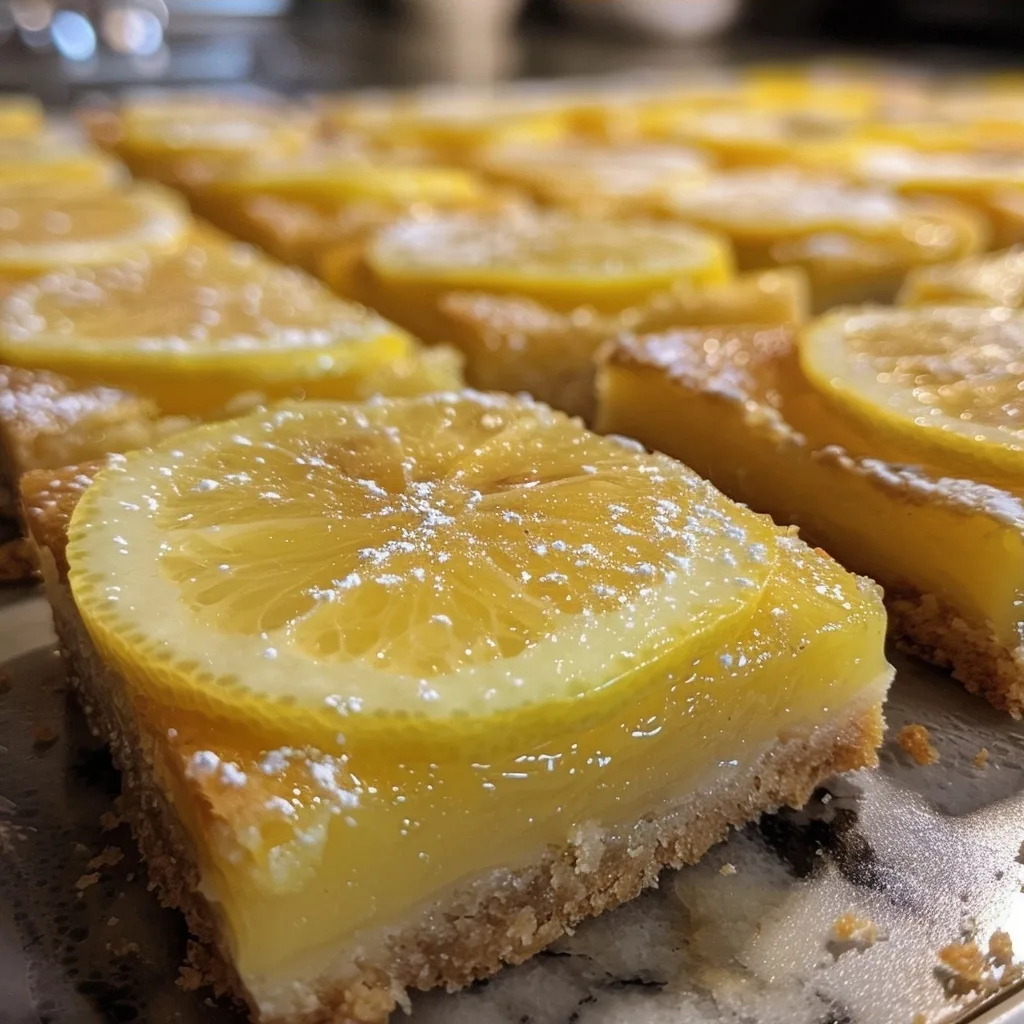 Classic Lemon Bars: A Zesty Baking Staple