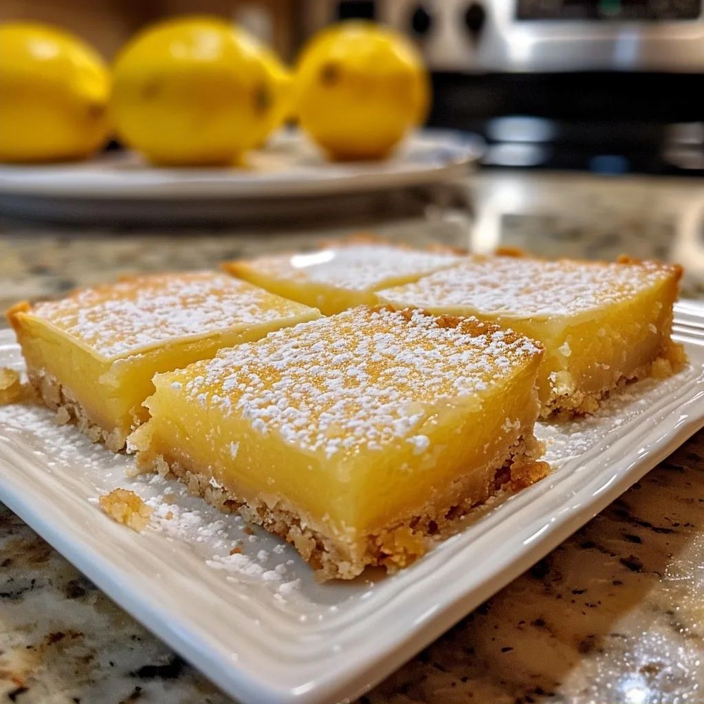 Easy Lemon Bars Recipe: Perfect Baked Lemon Treat