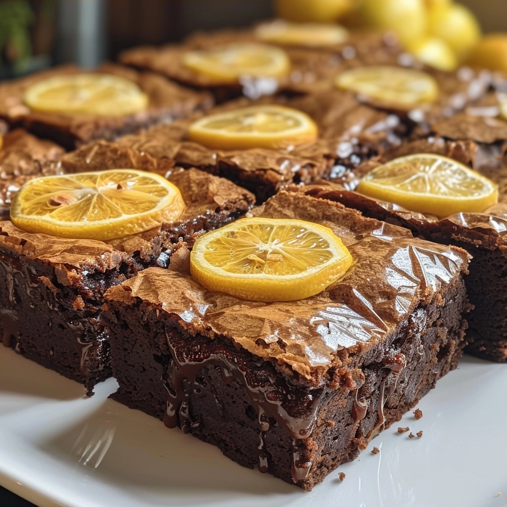 Lemon Brownies: Zesty Twist on Classic Comfort
