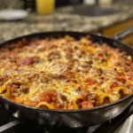 Easy Stovetop Lasagna Skillet with No Bakes