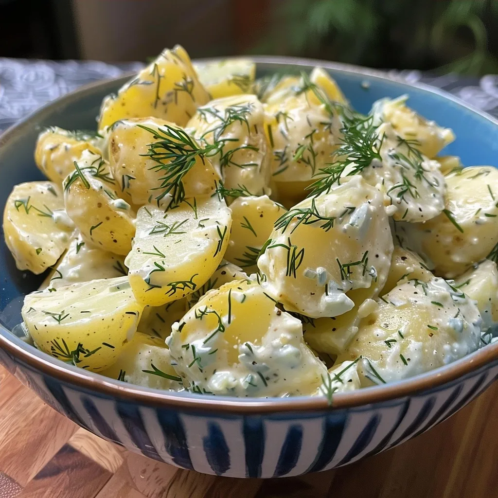 Creamy Dill Potato Salad for Easy Entertaining