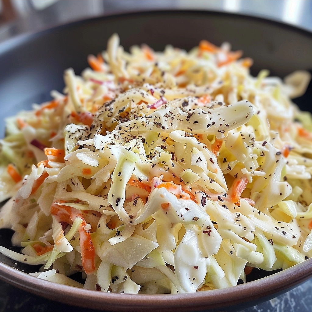 Classic Homemade Coleslaw Recipe for BBQ Sides