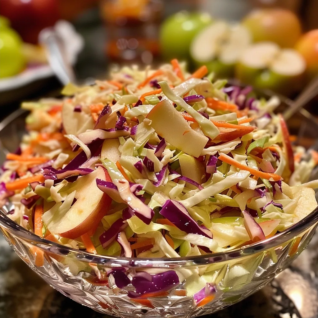 Apple Coleslaw Recipe: A Crisp and Refreshing Side Dish