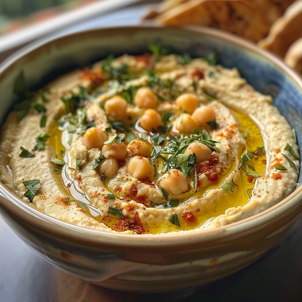 Healthy Homemade Hummus Recipe