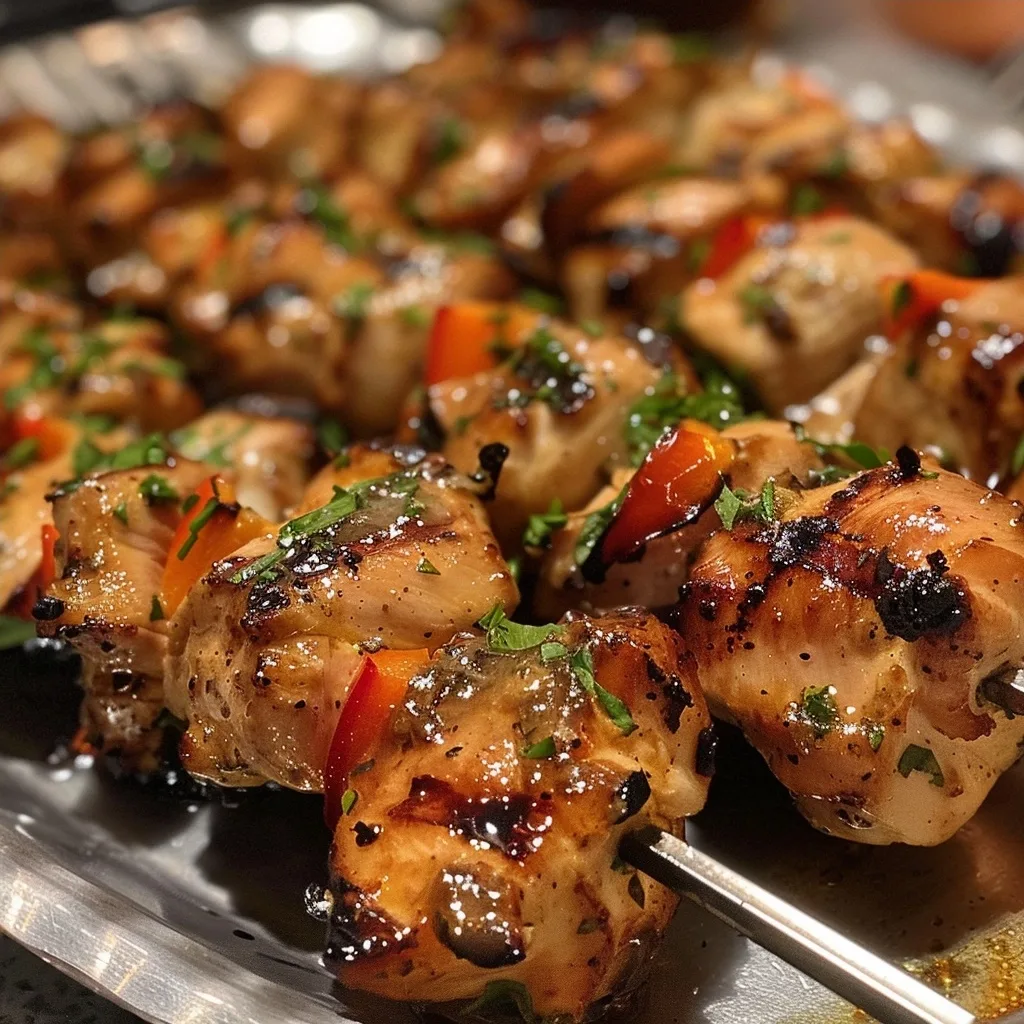 Easy Grilled Chicken Skewers for Perfect Summer Weeknight Dinners