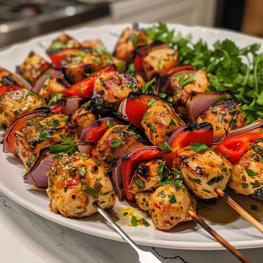 Mediterranean Chicken Skewers Recipe for Healthy Grilling